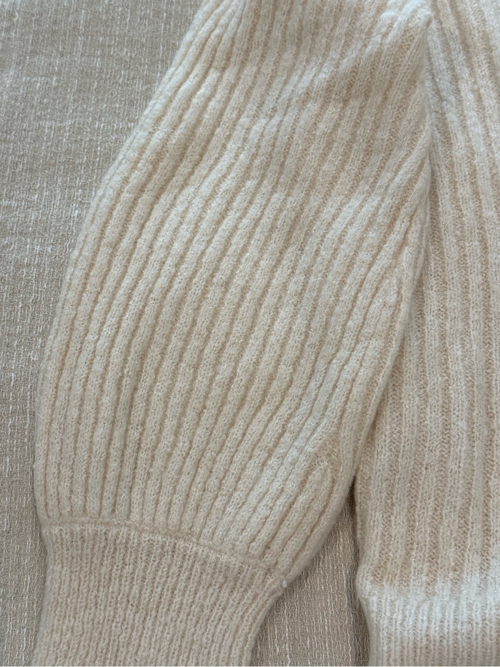 Max Studio Ribbed Wrap Sweater - Picture 6 of 7